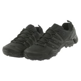 Schwarze Atletico 8008 Turnschuhe 3