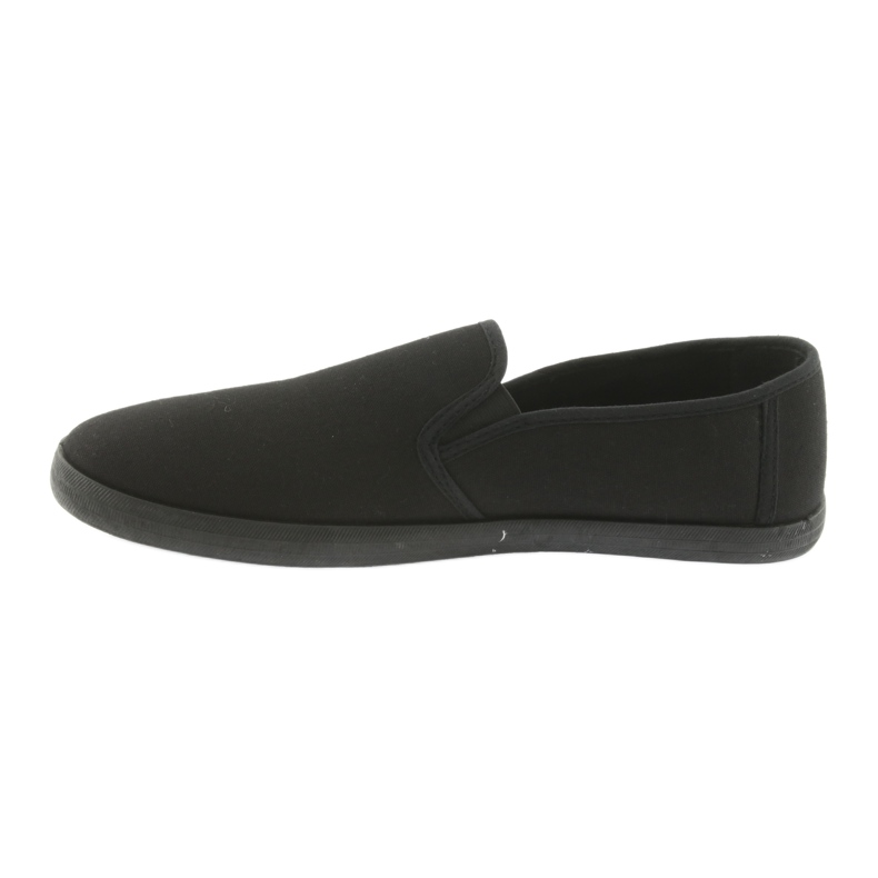 ATLETICO schwarze Slip-On-Sneakers 2