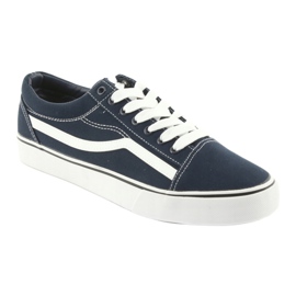 AlaVans Sneakers gebunden marineblau DK weiß 1
