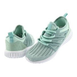 Bartek, Lederinnensohle 55114 Neuwertige Sportschuhe grün 4