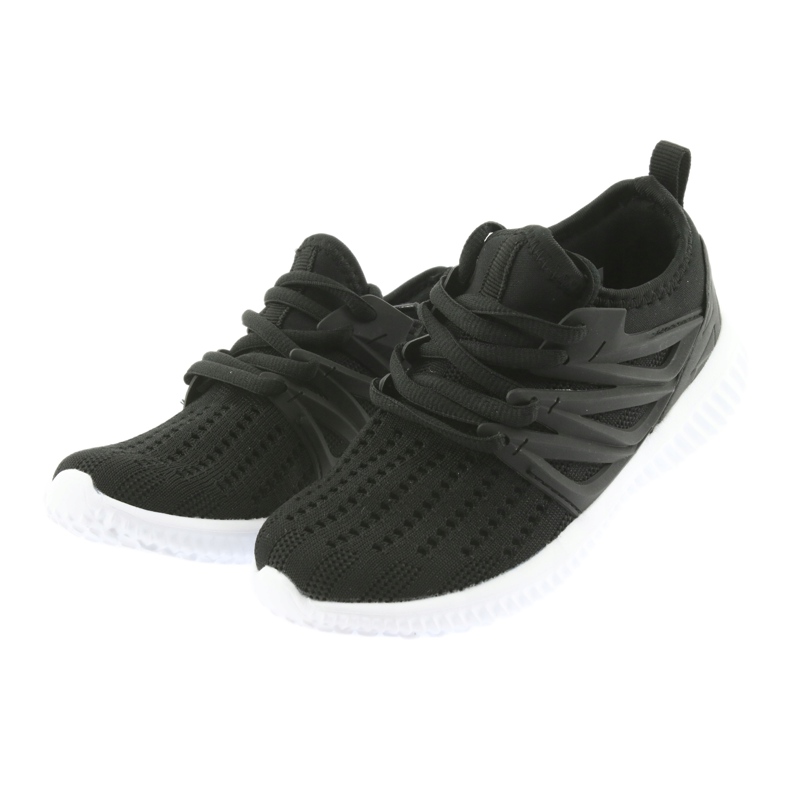 Bartek Ledereinlegesohle 58114 Schwarze Sportschuhe weiß 3