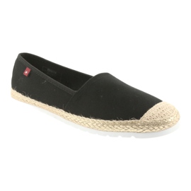 Big Star Ballerinas Espadrilles 274727 schwarz gelb 1