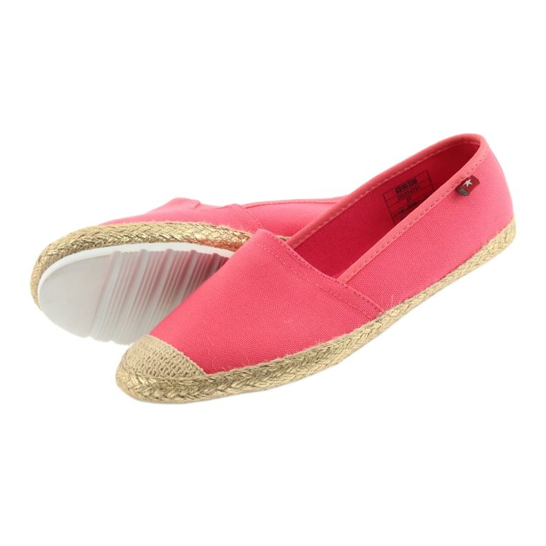 Big Star Frauen Espadrilles 274731 Pink-Coral rosa 5