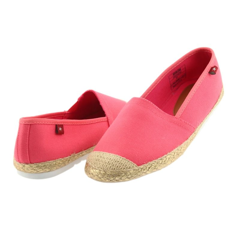 Big Star Frauen Espadrilles 274731 Pink-Coral rosa 4