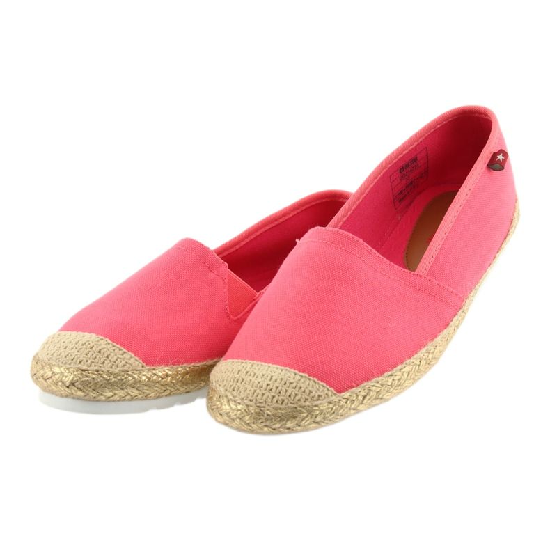 Big Star Frauen Espadrilles 274731 Pink-Coral rosa 3