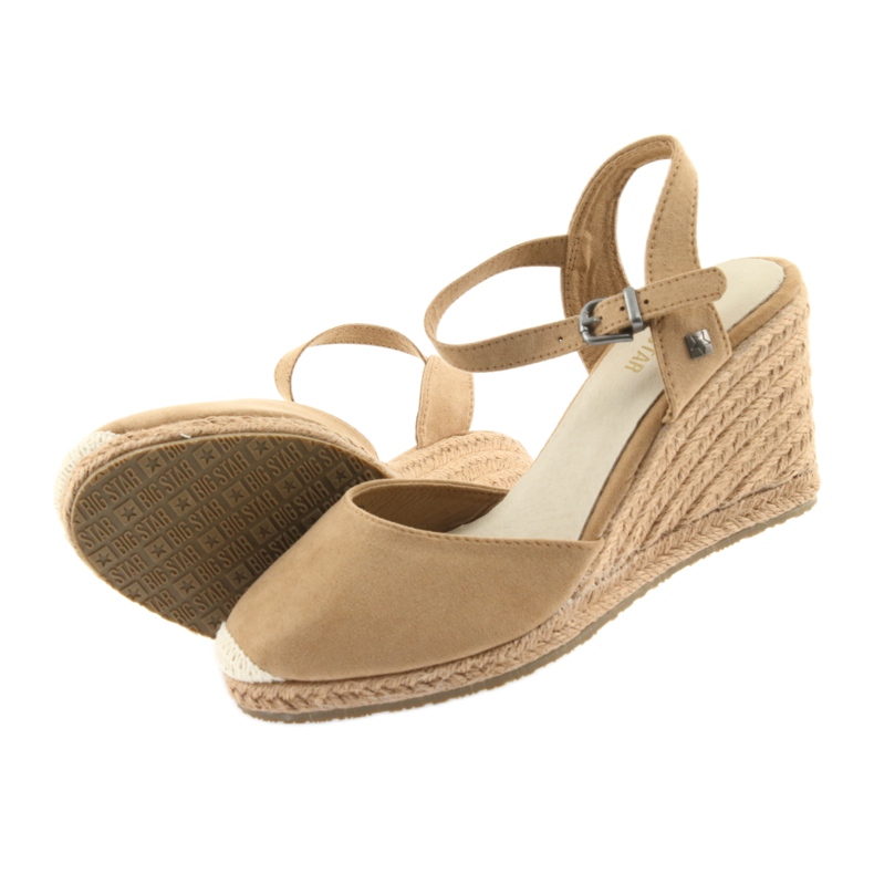 Big Star Sandalen Espadrilles 274A169 C.beż braun 5