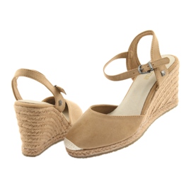 Big Star Sandalen Espadrilles 274A169 C.beż braun 4
