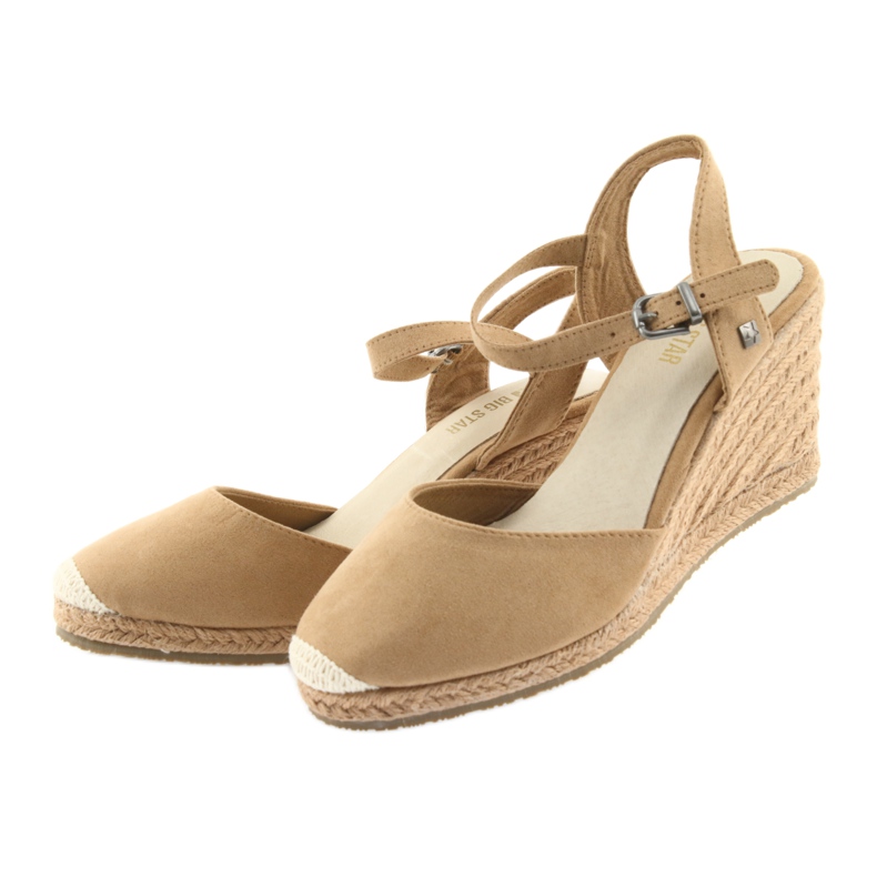 Big Star Sandalen Espadrilles 274A169 C.beż braun 3