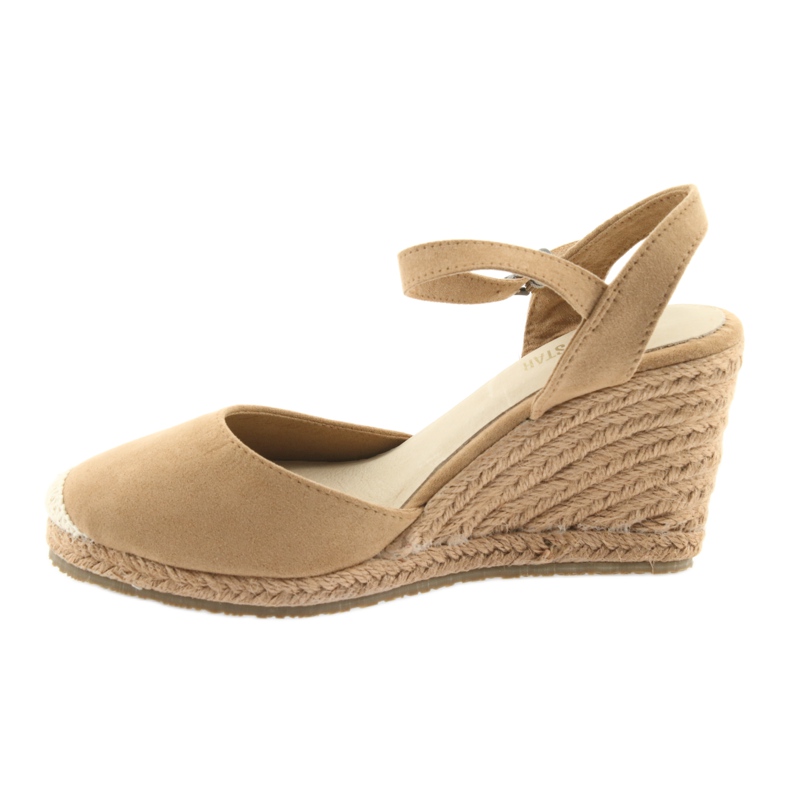 Big Star Sandalen Espadrilles 274A169 C.beż braun 2