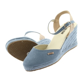 Big Star Espadrilles-Sandalen 274193 Blau 5