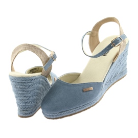 Big Star Espadrilles-Sandalen 274193 Blau 4