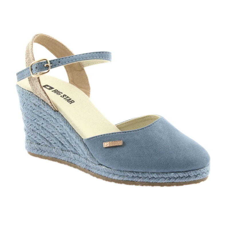 Big Star Espadrilles-Sandalen 274193 Blau 1
