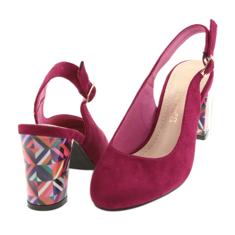 Sandalen auf dem Posten von Sergio Leone 788 rosa 4