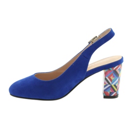 Sandalen auf der Post Sergio Leone 788 Indigo-Mikrofon blau 2