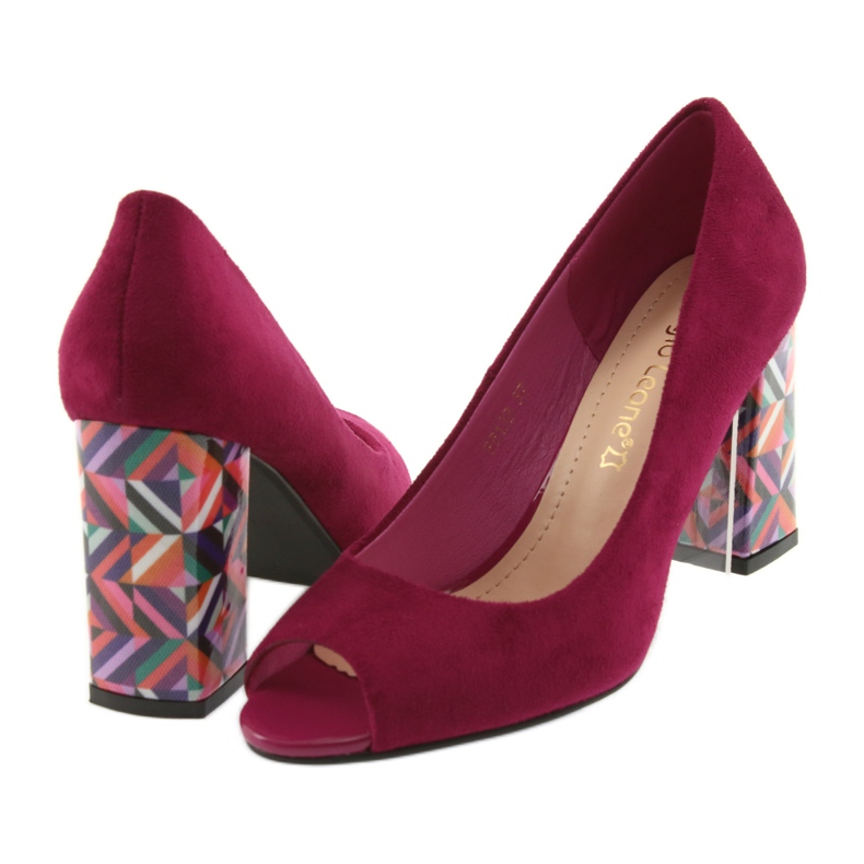 Wildlederpumps Sergio Leone 133 fuchsia rosa 4