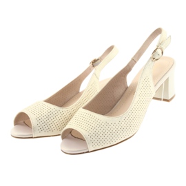 Sandalen auf dem Posten von Sergio Leone 794 Gold golden 3