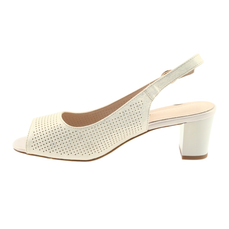 Sandalen auf dem Posten von Sergio Leone 794 Gold golden 2