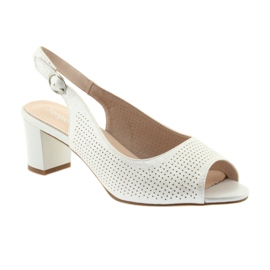 Sandalen am Pfosten von Sergio Leone 794 Silber grau 1