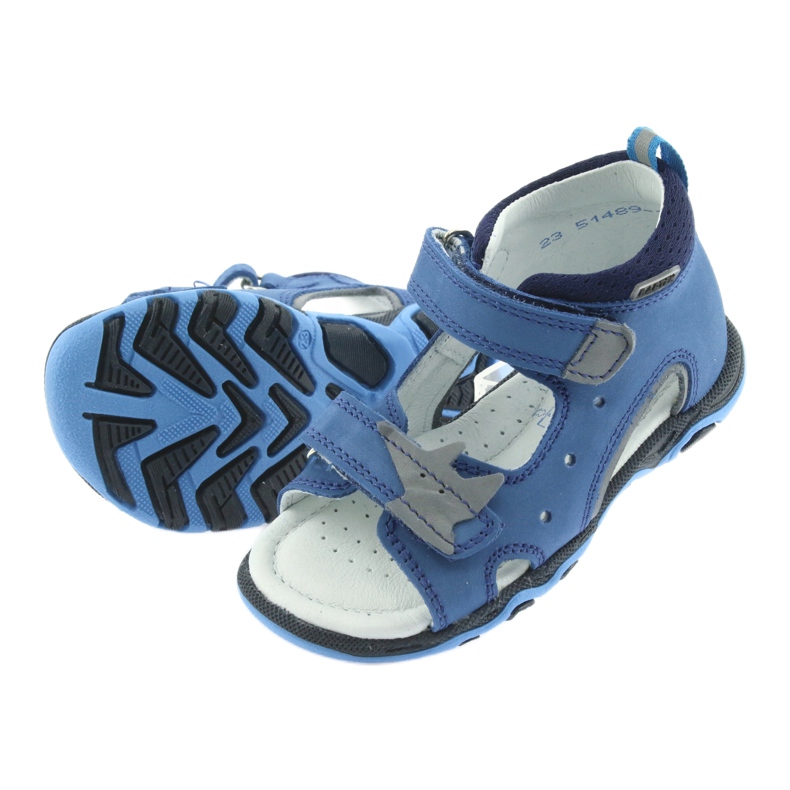 Sandalen Jungen Rüben Bartek 51489 blau grau 5