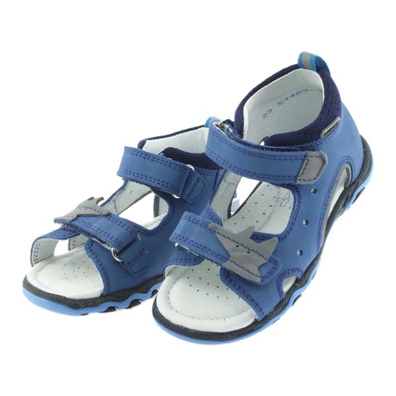 Sandalen Jungen Rüben Bartek 51489 blau grau 3