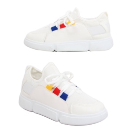 Weiße Sportschuhe 2018-9 Weiß 1