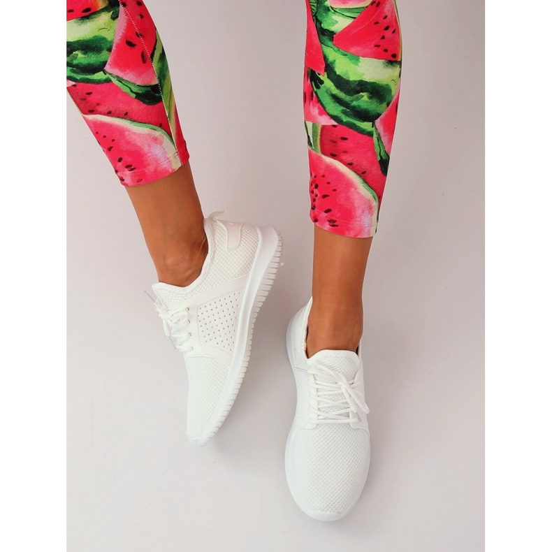 Weiße Sportschuhe 7758-Y Weiß 1