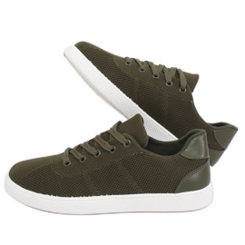 Grüne Damen Sneaker 7062-Y DK.GREEN 1