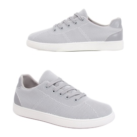 Graue Damen Sneaker 7062-Y Grau 1