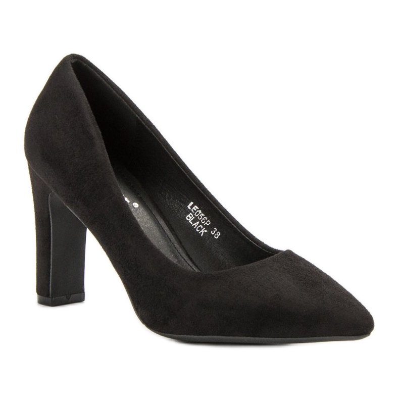 Seastar Klassische Wildleder Pumps schwarz 1