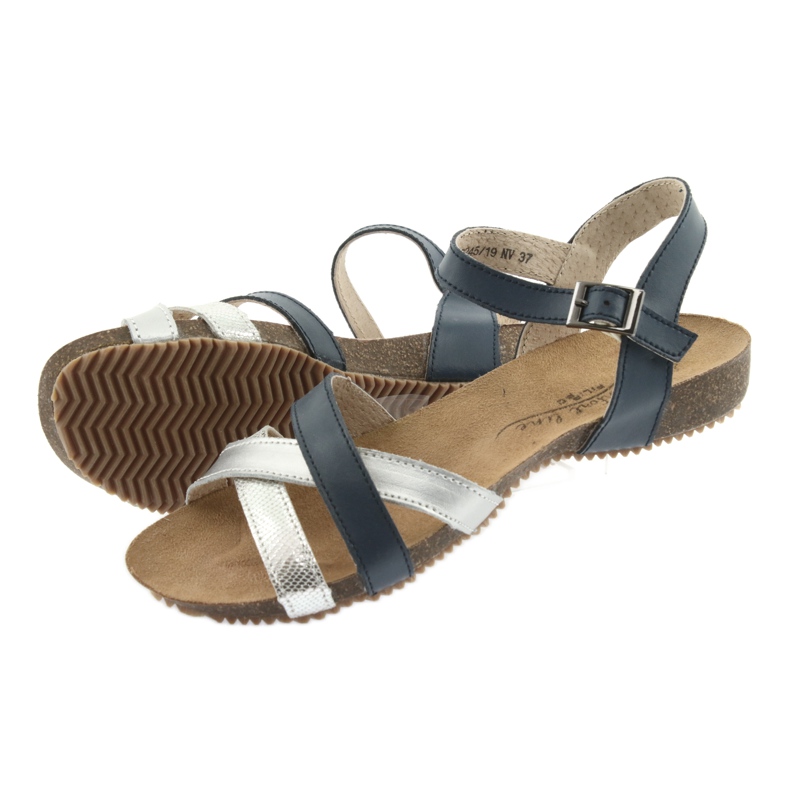 Sportsandalen navy / silber Filippo 245 grau marineblau 5