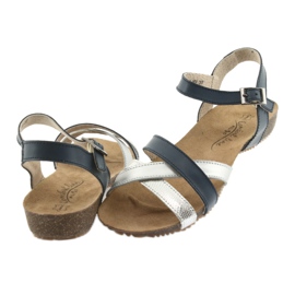 Sportsandalen navy / silber Filippo 245 grau marineblau 4