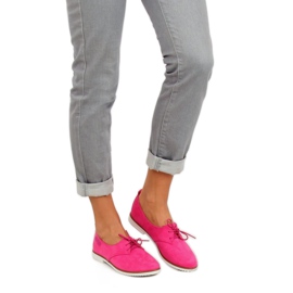 Damen Slipper in Fuchsia 6907-BL Fushia rosa 2