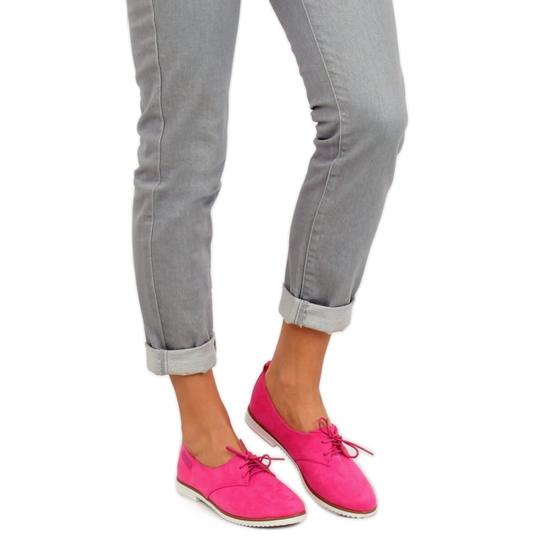 Damen Slipper in Fuchsia 6907-BL Fushia rosa 2