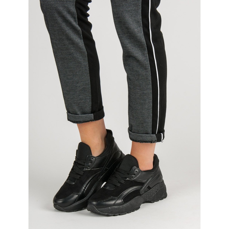 Slip-on-Sneakers schwarz 2