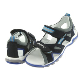 Sandalen Jungen Rüben Bartek marineblau und grau 5