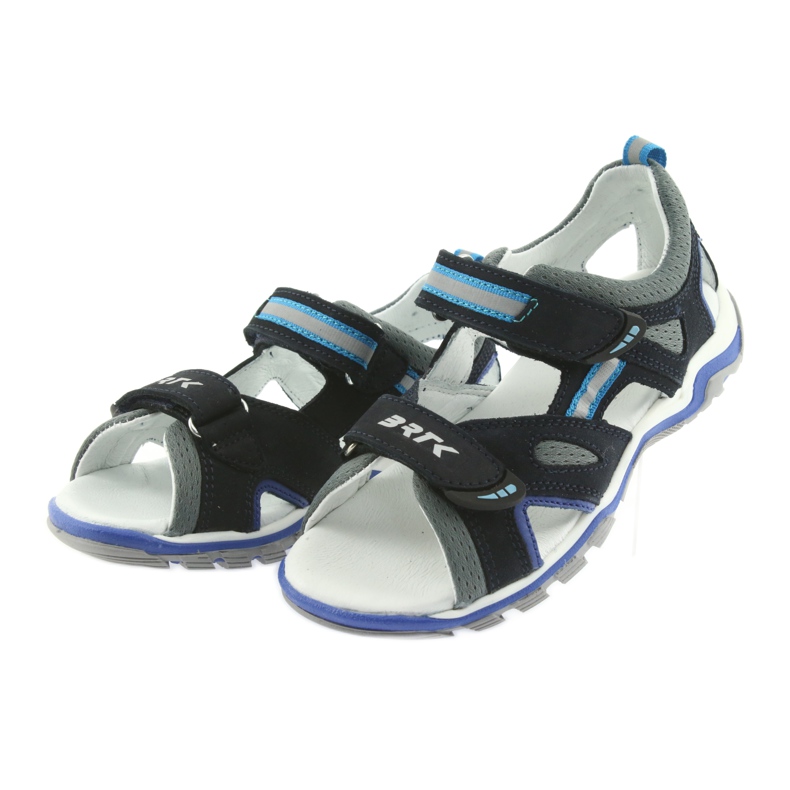 Sandalen Jungen Rüben Bartek marineblau und grau 3