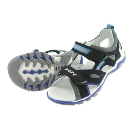 Sandalen Jungen Rüben Bartek marineblau und grau 4