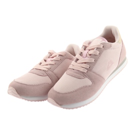 Lt.pink American Club FH10 Sportschuhe gelb rosa 3