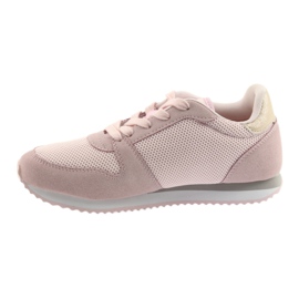 Lt.pink American Club FH10 Sportschuhe gelb rosa 2