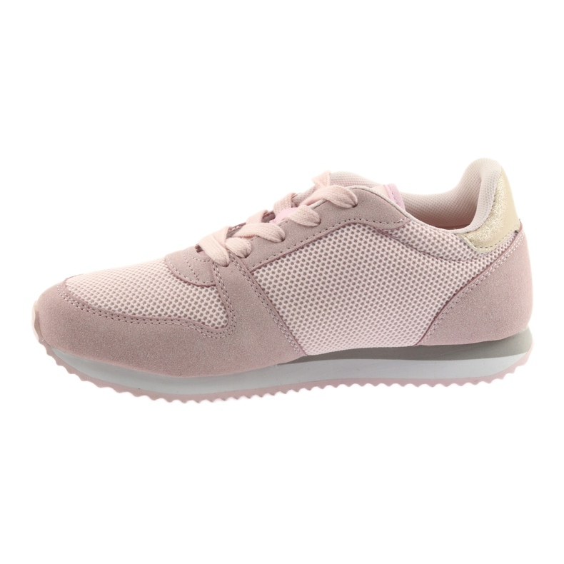 Lt.pink American Club FH10 Sportschuhe gelb rosa 2