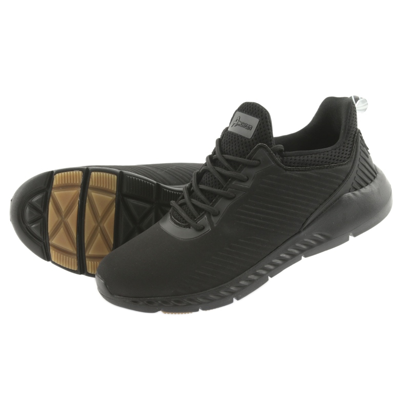 American Club FH08 Sport-Sneaker schwarz 5