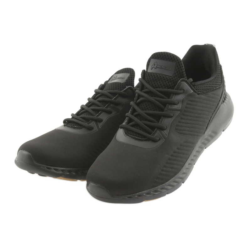 American Club FH08 Sport-Sneaker schwarz 3