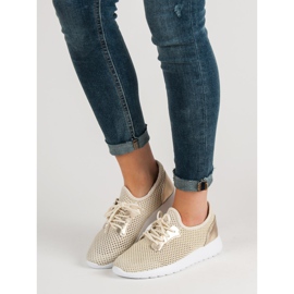 SHELOVET Mesh-Sportschuhe gelb 1