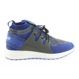 Befado Kinderschuhe bis 23 cm 516X029 blau grau 1