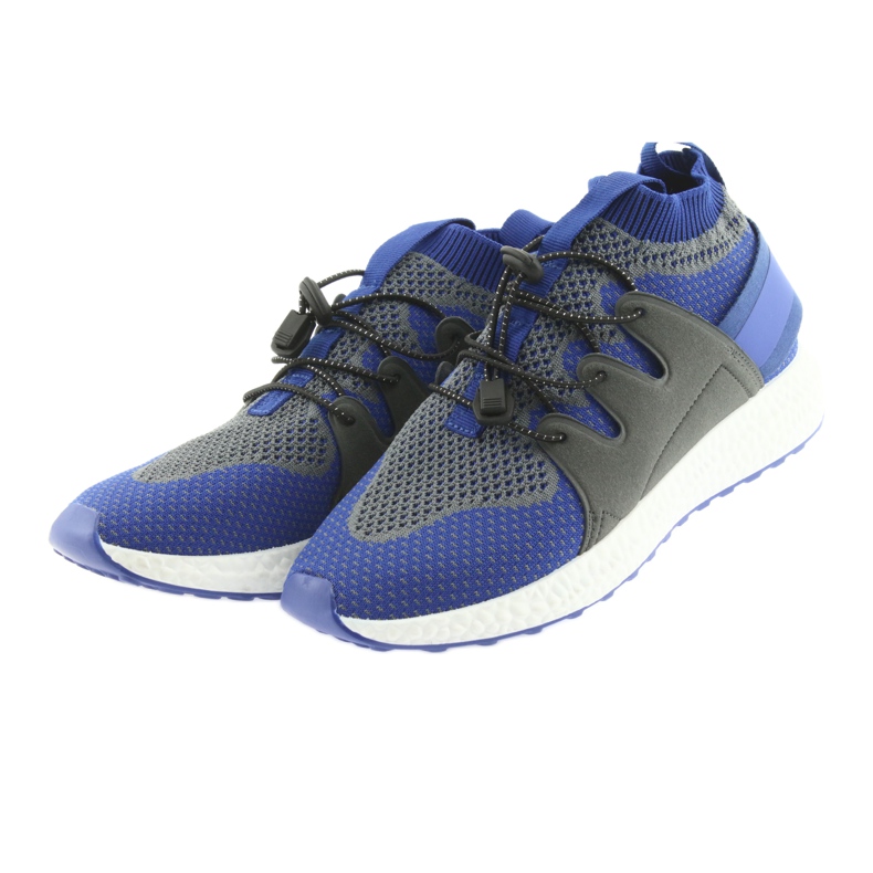 Befado Kinderschuhe 516Y029 blau grau 3