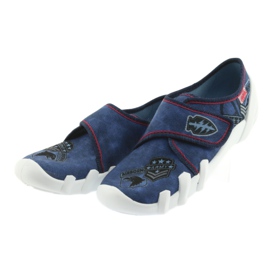 Befado Kinderschuhe 273Y242 schwarz rot marineblau 3