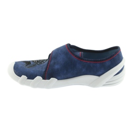 Befado Kinderschuhe 273Y242 schwarz rot marineblau 2