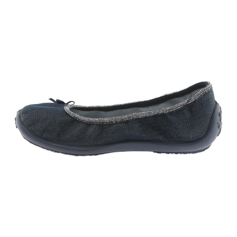 Befado Kinderschuhe 980Y096 grau marineblau 2