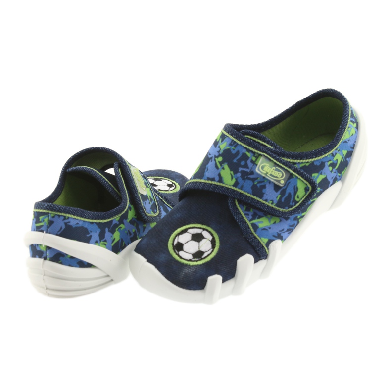 Befado Kinderschuhe 273X258 Soft-B blau grün marineblau 4