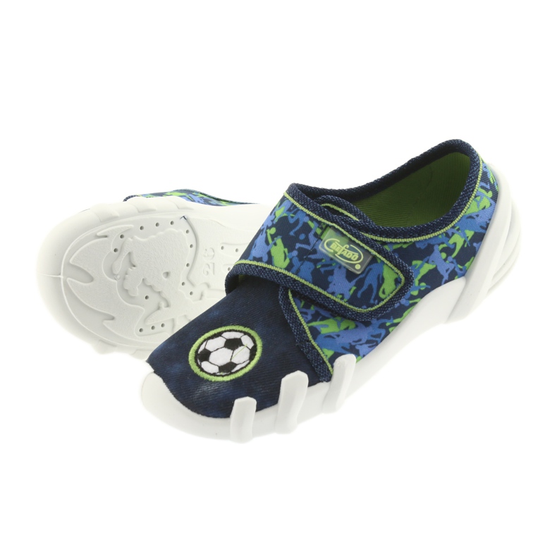 Befado Kinderschuhe 273X258 Soft-B blau grün marineblau 5
